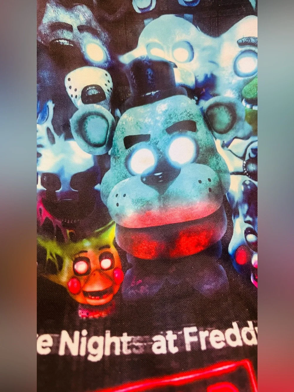 Five Nights at Freddy's Help Wanted Black Kids Backpack